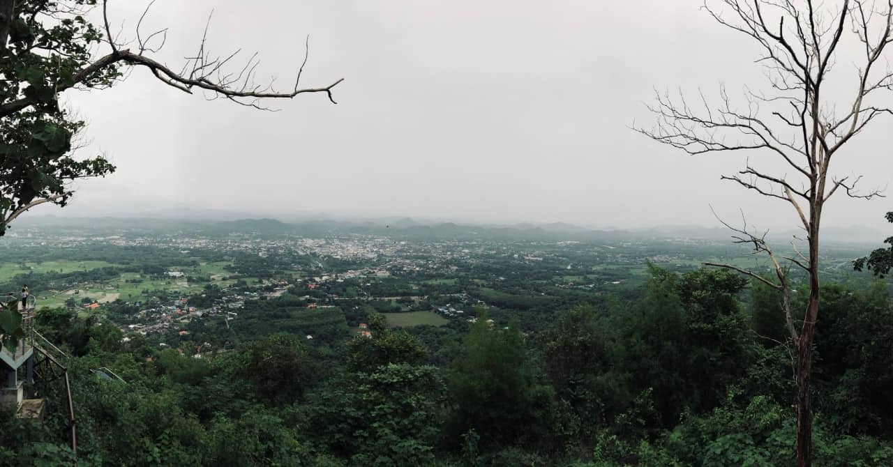 วิวเมืองวนอุทยานภูบ่อบิด จ.เลย ช่วงเช้า