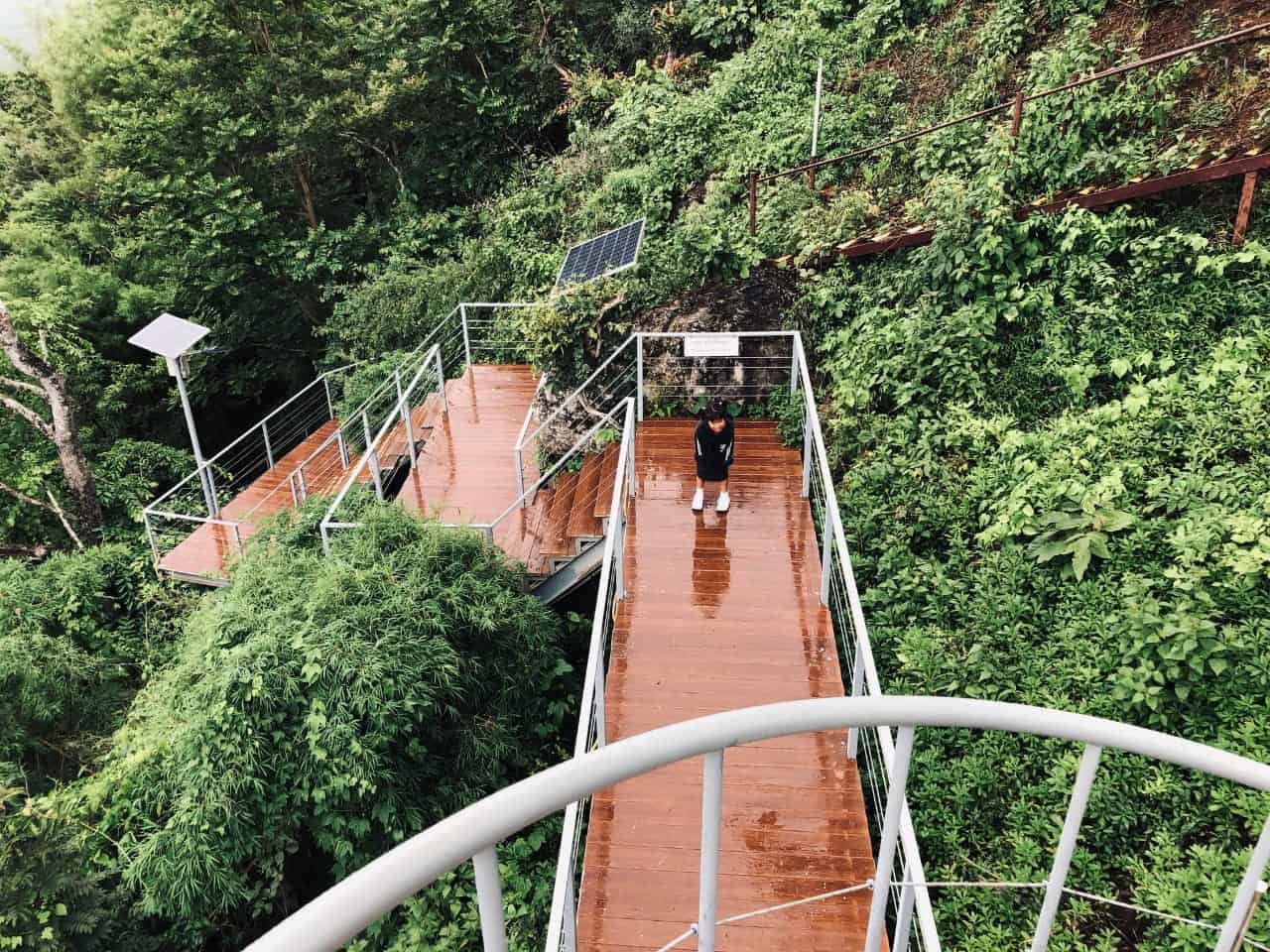 บันไดวน ใกล้จะถึงอุทยานภูบ่อบิด