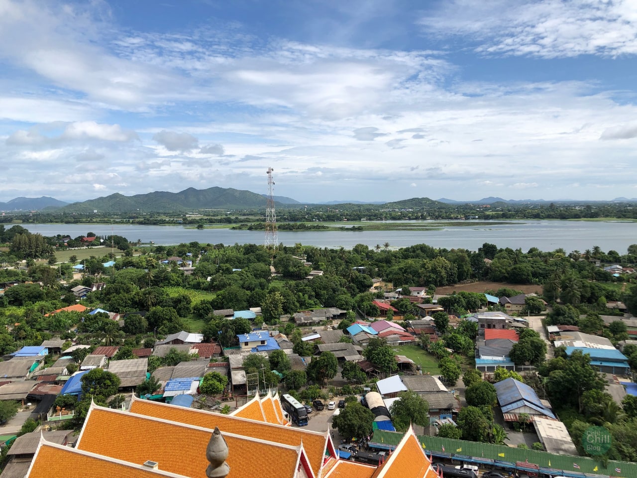 จุดชมวิวบนยอดพระเจดีย์เกษุแก้วมหาปราสาท