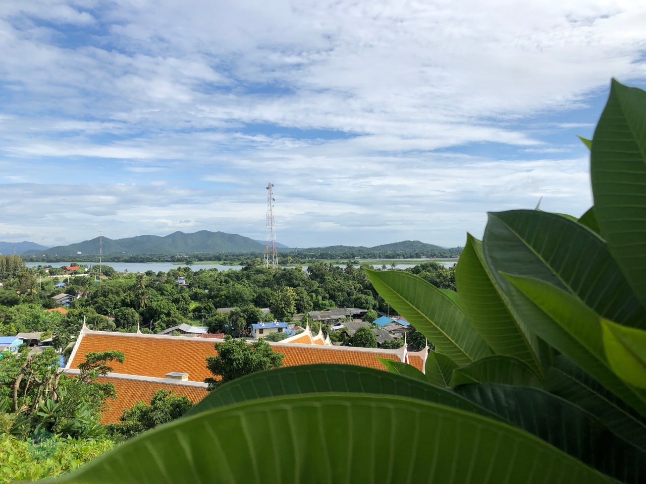 วิวแม่น้ำ เที่ยว วัดถ้ำเสือ จ.กาญจนบุรี